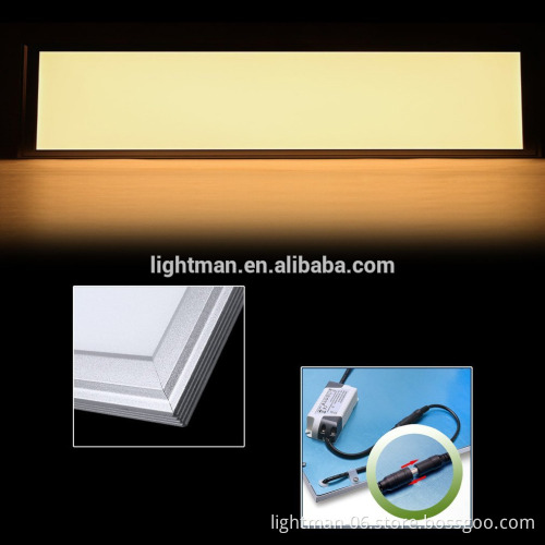 Factory wholesale 90lm/w 72w led flat panel lighting 1200 x300